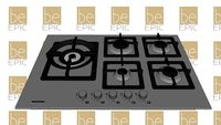 Cooktop a Gás Quadratto 5 Bocas Elettromec 75cm - Bivolt