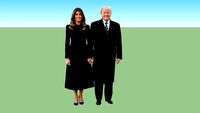 Default Figure - Donald and Melania Trump