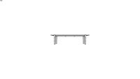 Switch Fabric Ceramic Coffee Table 45007 - Akula Living