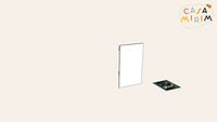 Painel com acabamento superior - Quater