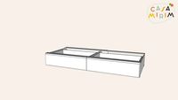 Gavetas para Cama Inferior - Quater