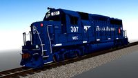 EMD GP40 - Pan Am Railways - MEC 307