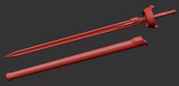 Sword Art Online Lambent Light Rapier | 3D
