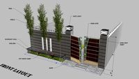 MAIN GATE 3D DETAILS