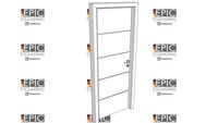 PORTA INTERNA 80x210 EPIC PVC