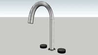 VERSA + SALTO INOX - BRADANO - BEC MITIGEUR ET COMMANDE DEPORTEE
