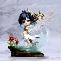 Genshin Impact Archon Venti Chibi with Special Effect and Base | 3D
