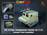 CyberBase All Terrain Titanmaster Carrier for Transformers | 3D