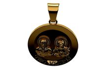 Jesus Christ and Mary necklace   489 | 3D