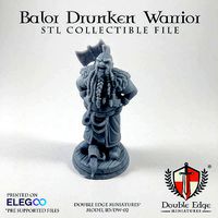 BALOR DRUNKEN WARRIOR - DW-02 | 3D