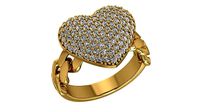 Heart Gourmet Ring | 3D