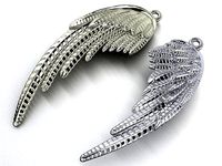 Angel wings necklace 472 | 3D