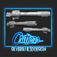 Critters BountyHunter Laser Blaster | 3D
