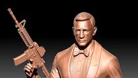 James Bond Daniel Craig | 3D