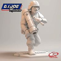Bazooka GI JOE 3DCharacter Fantart 02 | 3D