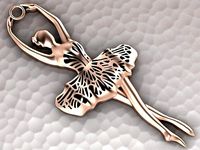 Ballet pendant 03 | 3D