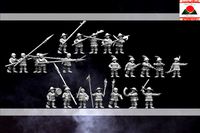 28mm Halfling Levy Militia Multi Pose Miniature | 3D