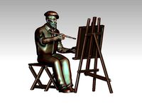 painter | 3D