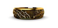 Branches Ring Galhos 3D Print Model | 3D