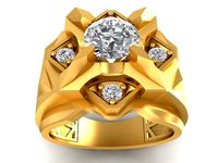 korea men ring 2668 | 3D