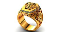 Anillo rostro Face versage ring | 3D