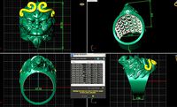 Monkey Sun  Wukong  Ring | 3D