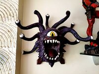 Beholder wall Trophy  | 3D
