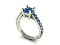 Dimond ring 382 | 3D