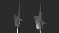 Halberds of two types