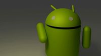 Android mascot green robot