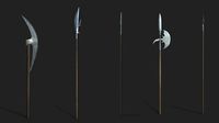 Realistic Medieval Spears and Polearms