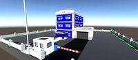 Low-Poly Police Station