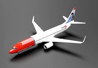 Boeing 737-800 Norwegian Airlines Livery