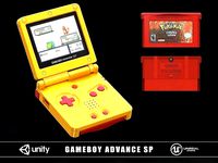 Gameboy Advance SP Pikachu