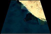 Mecca and the Red Sea coast of Saudi Arabia - tile n20 e39