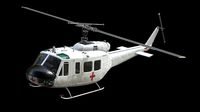 Civilian and Medical UH-1H huey