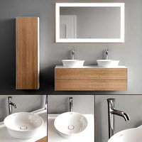 Duravit White Tulip Vanity Unit Set 1