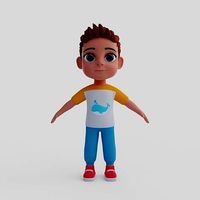 Boy 3d model