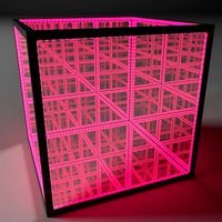 Hypercube with infinity effect