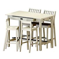 NORDVIKEN bar table and stools