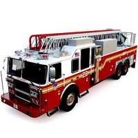 Fire Truck FDNY Ladder with Interior