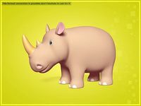 Cartoon Rhino