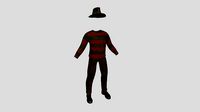 Freddy Krueger Costume 02 Dirt - Character Design Fashion