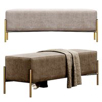 Ivor Upholstered Bench by Etta Avenue