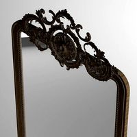 Decorated Mirror Vical Zermat 90x166cm
