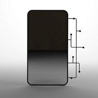 Mirror Vianela Kave Home with Coat Hanger