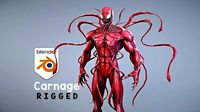 Venom - The Carnage rigged