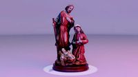 Jesus birth Mary Joseph Holy Family statue