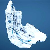 Iceberg ice mountain cartoon 2