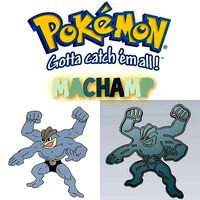 Amazing Pokemon Machamp Cookie Cutter Stamp Cake Decorating